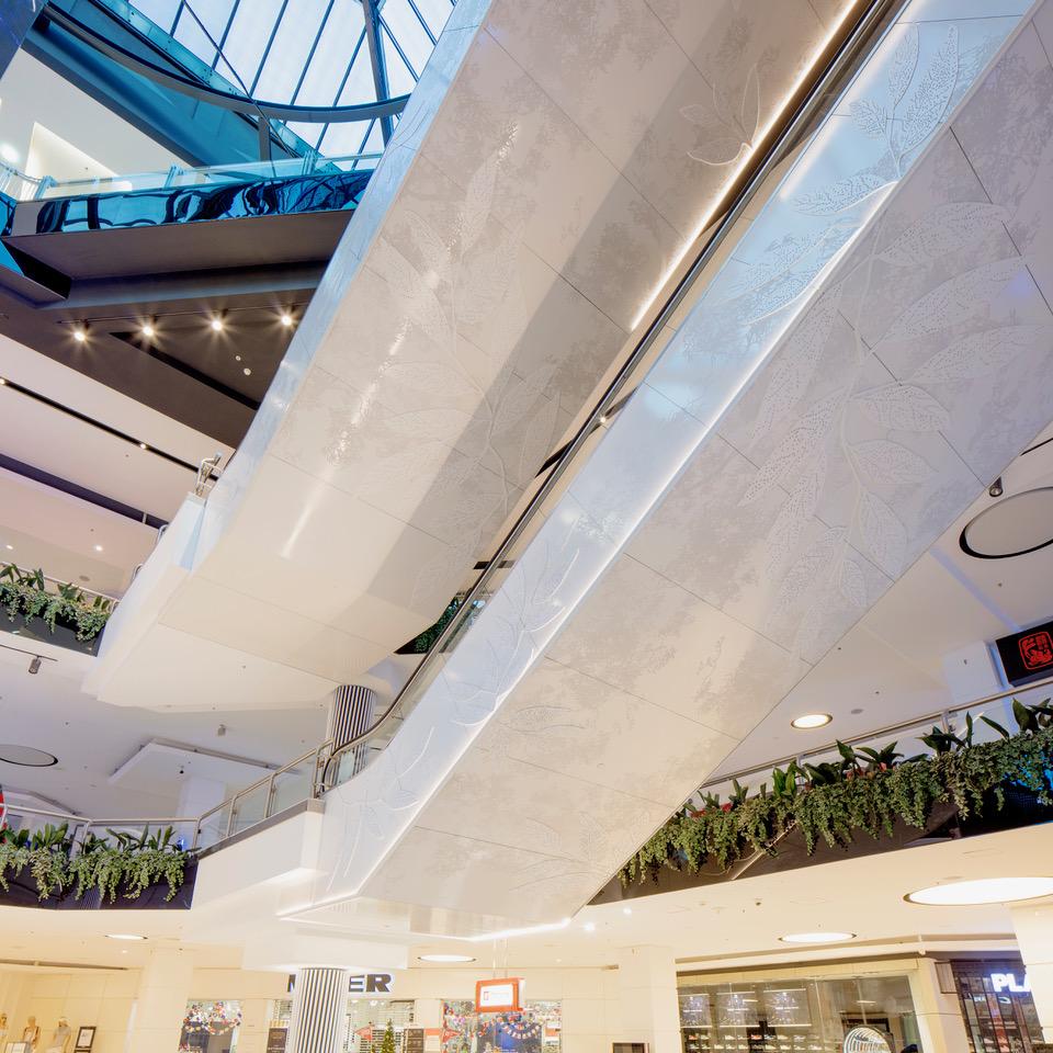 Looking Up by Jade Oakley, Westfield Parramatta